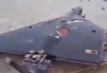 اسقـ اط طـ ائرة حربية امريكية في جزيرة قشم الايرانية .