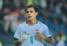 ابراهيم بايش: سنرفع اسم العراق عالياً في كأس العالم .